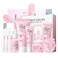 Japan Sakura Skincare Set Teen Girls Gifts - Japanese Skin Care Set - Teenage Skin Care for Teens 10-12 - Skincare for Girls 10-12 - Cleanser,Serum,Eye Cream,Face Cream (One Size, Sakura 6PCS Scent)