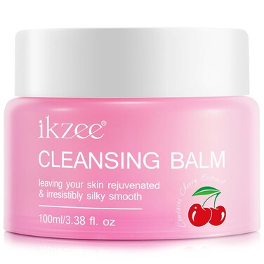 Cleansing Balm, Cleansing Balm Makeup Remover, Makeup Remover Balm, Face Cleanser &amp; Makeup Remover for All Skin Types, Makeup Melting Cleansing Balm for Eye Lip Face Travel Size, 3.38 Oz