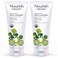 Nourish Organic Moisturizing Face Cleanser for All Skin Types, Watercress + Cucumber Face Wash, Fragrance-Free, 6 Oz (Pack of 2)