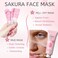 Skincare Kit Sakura Teen Girl Gifts Women - Skin Care Set Travel Size Toiletries - Skincare for Girls 10-12 Hydrating - Gift Set for Women with Cleanser,Serum,Cream,Sunscreen,Moisture Gel,Mask（12pcs）
