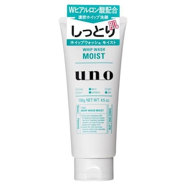 UNO WHIP WASH Moist Facial Cleanser For Men 4.5 oz