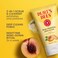 Burt's Bees Deep Cleansing Pore Scrub with Peach and Willow Bark, 4 Ounces, Pack of 3