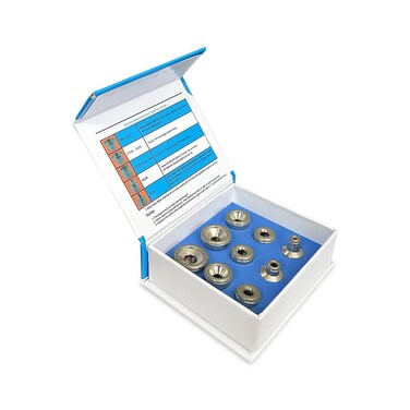Diamond Microdermabrasion Tips, Facial Dermabrasion Heads, 9 Pcs Replacement Dermabrasion Tips for Microdermabrasion Machine