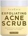 Exfoliating Acne Scrub, 4 fl oz(118 ml), Exfoliating Acne Face Wash, Natural Facial Scrub for Severe and Hormonal Acne, Facial Acne Scrub for Teens, Women, Men, and Adults, 120-Day Supply