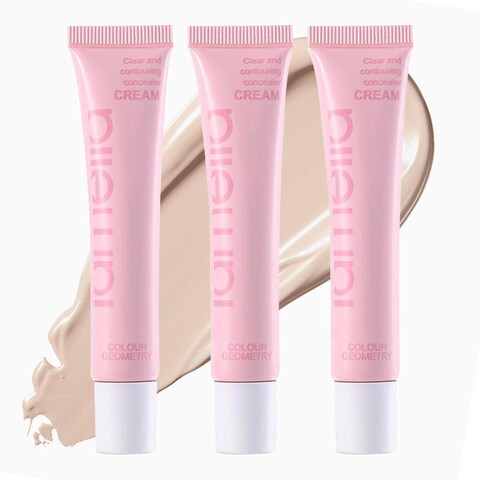 KWOLYKIM Lightweight Makeup BB Cream, Face Tinted Moisturizer Makeup Hydrating BB Cream Foundation Color Correcting Cream, Even Skin Tone Beauty Makeup for All Skin Types(Light)