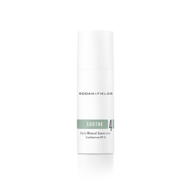 Rodan + Fields Soothe Daily Mineral Sunscreen SPF 30   1 Fl Oz   SPF Moisturizer for Face   Zinc Oxide Sunblock   Travel Size Sun Protection Skincare