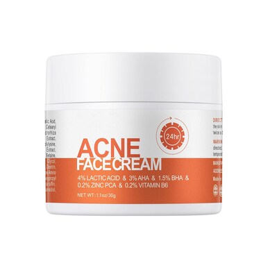 Acne Treatment Cream for Face &amp; Body - Anti-acne Moisturizer for Teens &amp; Adults - Spot Treatment for Breakouts &amp; Blemishes - 30g