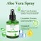 Aloe Vera Spray for Hydrating Nourishing Facial Skin in Winter, Aoe Vera Spray Extract from Freshly-cut Aloe and Cucumber Essence for Moisturizing Skin, Fast Absorbing, Easy to carry, 1.73 oz