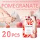 Moisturizing Hand Cream, Relieves and Repairs Hand Lotion, Travel Size Hand Cream, Pomegranate Fragrance, Pack of 20