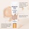 BB Blur Tinted Moisturizer SPF 30, BB Cream Tinted Moisturizer with Broad Spectrum SPF, BB Tinted Care Primer with Brush, Full Coverage Light-Medium Skin Color Hydrating &amp; Smoothing (Wheat, 1pc)