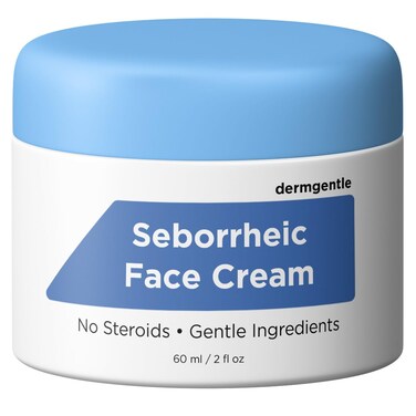 Seborrheic Face Cream - Skin Rejuvenation and Barrier Repair with MCT Oil, Squalane - Moisturizing Face and Body Cream for Sensitive Skin Seb Derm Sebderm - No Steroids for Lasting Results