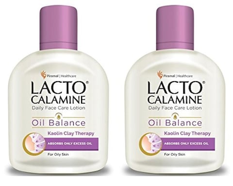 Face Moisturizing Lotion for Oily Skin   Controls Excess Oil &amp; Unclogs Pores   Mattifying Shine-Free Formula   Hydrating &amp; Non-Greasy   4.06 Fl Oz/120ml (Pack of 2)