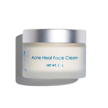 Acne Heal Face Cream For Oily And Acne-Prone Skin  Daily Moisturizer Minimizes And Prevents Breakouts  Reduces Surface Impurities  Vegan, Cruelty Free (2oz)