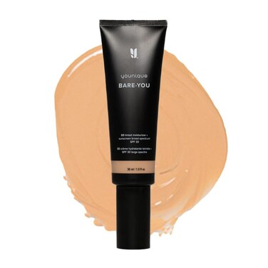 Younique BARE&middot;YOU BB Tinted Moisturizer+ Light   1 fl oz   SPF 30   Lightweight Hydrating Formula for a Dewy, Radiant Complexion   Blendable   Face Moisturizer with SPF   Tinted Moisturizer