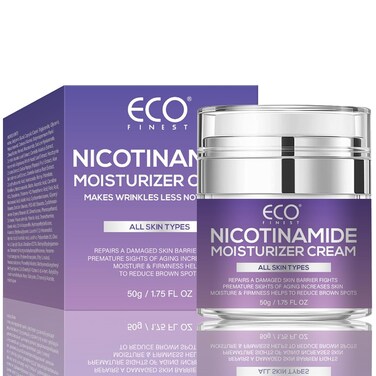 Niacinamide Cream for Face with Sodium Hyaluronate &amp; Centella, Daily Hydration Face Moisturizer Cream for Tightening and Renewal Skin, 50g