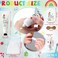 24 Set Teacher Appreciation Gifts Lip Balm Hand Cream Thank You Gifts with Cards Organza Bags Travel Size Moisturizing Hand Lotion for Dry Crack Hand Teachers' Day