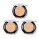 3 Pack Full Coverage Concealer Cream Makeup, Waterproof Matte Smooth Concealer Corrector for Dark Spot Under Eye Circles/Blemishes (3&times;5g/0.18Oz, #30 Light Natural)