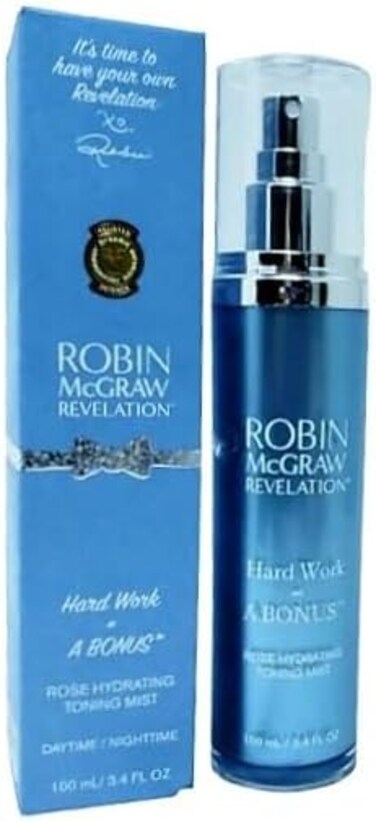 Robin McGraw Revelation Rose Hydrating Toning Mist (Daytime/Nighttime) 3.4 fl. oz.