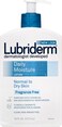 Lubriderm Fragrance Free Daily Moisture Lotion + Pro-Ceramide, Shea Butter &amp; Glycerin, Face, Hand &amp; Body Lotion for Sensitive Skin, Hydrating Lotion for Healthier-Looking Skin, 16 fl. oz (Pack of 2)