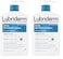 Lubriderm Fragrance Free Daily Moisture Lotion + Pro-Ceramide, Shea Butter &amp; Glycerin, Face, Hand &amp; Body Lotion for Sensitive Skin, Hydrating Lotion for Healthier-Looking Skin, 16 fl. oz (Pack of 2)