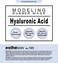 No.105 Hyaluronic Acid Modeling Rubber Mask for professional use, 35 Oz.