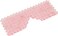 Rose Quartz Eye Mask with Cooling Jade, Reduce Puffiness, Hand Crafted for Facial Massage and Dark Circle (Crystal)