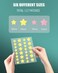 Acne Pimple Patch 112 Counts, Invisible Hydrocolloid Yellow &amp; Pink Star-Shaped Acne Patch with Tea Tree Oil &amp; Calendula Oil, Acne Spot Healing Patch Zit Patches for Face