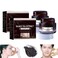 CRIVERY 2PCS Black Tea Mask, Black Tea Skinning Face Mask, Black Tea Skinning Peel off Mask, Black Tea Extract Cleansing Masks, Face Mask Skin Care Peel-Off