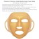 GELMAY 3D Gold Moisturizing Face Mask 4Pack - Silicone Facial Mask Sheet - Reusable Face Mask Cover for Women - Facial Patches Wrap for Prevent Evaporation