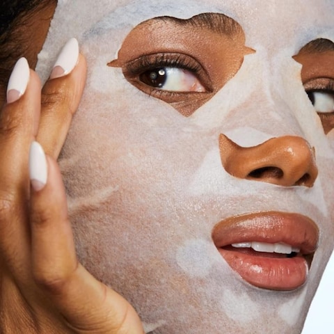 Pacifica Beauty, Vegan Collagen Hydrate &amp; Plump Face Mask, Sheet Mask Set, Skincare, Moisturizer, Hydrated Dewy Skin, Cucumber &amp; Aloe, For Dry &amp; Aging Skin, 2 Pack, Vegan
