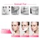 V Shape Face Mask, Firming Facial Mask Double V Line Lifting Mask for Women Men White 6 Pieces