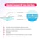 V Shape Face Mask, Firming Facial Mask Double V Line Lifting Mask for Women Men White 6 Pieces