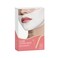 V Shape Face Mask, Firming Facial Mask Double V Line Lifting Mask for Women Men White 6 Pieces