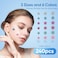 Pimple Patches for Face, Hydrocolloid Acne Patches, Sparkling Star Zit Covers, Colorful Spot Stickers with Tea Tree, Salicylic Acid &amp; Cica Oil  3 Sizes (10mm, 12mm &amp; 14mm)  240 Count