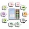 ClayCo! 10 Piece Clay Mask Variety Kit for Men &amp; Women Facial and Skin Care, Clay Face Mask Set (Rose, Rose Jelly, Matcha, Turmeric, Dead Sea, Green Tea, Aloe Vera, Avocado, Eggplant, Tea Tree)