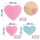 Pimple Patches Hydrocolloid Heart Shaped,5 Packs 108 Dots Waterproof Facial Pimple Stickers Blemish Cover Acne Stickers Zit Patchs Makeup Supplies
