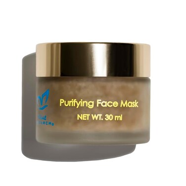 Purifying Gel Mask For All Skin Types  Exfoliating Mask, Removes impurities and Dead Skin Cells  All-Natural Ingredients, Vegan, Cruelty-Free, Toxin-Free (30ml)- 00860009218628