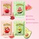 evpct 12 Pack Fruit Kids Facial Face Masks Skincare Kit Gift for Women Teens Kids Girls Spa, Delightful Kid Sheet Face Masks Facemask Spa Day Birthday Sleepover Party Supplies kit for Teen Girls, 02
