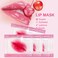 30 Pairs Lip Masks &amp; 24K Gold Gel Eye Masks, Under Eye Collagen Patches and Crystal Gel Lip Masks Collagen Under Eye Mask for Dark Circles Puffiness and Wrinkles
