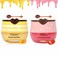 Deepmind 2 PCS Bee Lip Balm Lip Mask Honey Pot, Honey &amp; Strawberry Lip Mask Propolis Moisturizing Lip Balm with Stick - Hydrating Prevention Dry and Cracked Lip Scrubs Exfoliato Lip Wrinkle Care