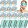 60 Pcs Disposable Steam Heated Eye Mask Bulk for Dry Eyes Spa Warming Mask with Warm Moist Warm Compress for Stress Dark Circle Relief Sleep and Puffiness (Unscented)