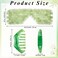 Hercicy 4 Pcs Jade Eye Mask and Hair Comb Set Green Jade Stone Eye Mask White Facial Cooling Set Guasha Scalp Comb Facial Massage Tool for Relax Alleviate Puffiness Esthetician Supplies