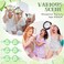 12 Pcs Cucumber Eye Pads Gel Eye Masks Cooling Heating Eye Pads Spa Party Favors Sleepover Slumber Party Supplies