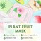 Face Masks, Honey Pomegranate Aloe Tea Tree Avocado Vitamin C Coffee Ginseng 8 Pieces Set Facial Masks, Nourish Moisturizing Types Natural Spa Face Mask for Women Men and Girls Daily Care