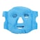 Hot and Cold Gel Bead Full Facial Mask Gel Face Mask Stress Relief Ice Face Mask for Sleeping (Dark Blue)