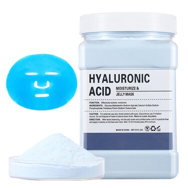 Jelly Masks for Facials Professional,Jelly Face Mask SkinCare Hydrating,Jelly Masks Powder for Face Moisturizing,Smoothing,Deep Cleaning,Oil Contral,for All the Skin 23 Fl Oz(Hyaluronic Acid)