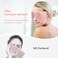 ideayard Rose Quartz Eye Mask, Cooling Jade Eye Mask 100% All Natural Crystal Eye Mask for Facial