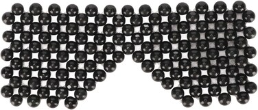 Round Stone Eye Mask,Jade Eye Mask Stone Eye Mask Hot or Cold Using Jade Mask for Dry Eyes Cooling and Relieving, Facial Eyes Sleeping Mask Relief Eye Cover for Women Men