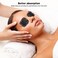 Jade Stone Eye Patch,Jadestone Quartz Eye Mask, Small Cooling Jade Eye Pad Crystal Stone Eye Mask for Facial, Cooling and Relieving Jade Sleep Mask