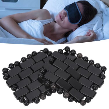 Jade Stone Eye Patch,Jadestone Quartz Eye Mask, Small Cooling Jade Eye Pad Crystal Stone Eye Mask for Facial, Cooling and Relieving Jade Sleep Mask